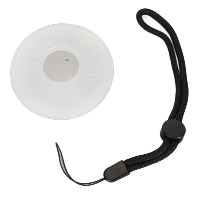 Ultra HD Transparent Silicone Shockproof Case with Wrist Strap for Gaming Handheld - Image 3