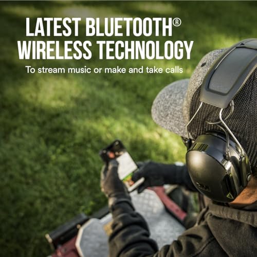 3M Safety 3M WorkTunes Connect + واقي سمعي لاسلكي بالطاقة الشمسية مع تقنية بلوتوث، حماية سمعية بتصنيف تقليل الضوضاء 26 ديسيبل - Image 4