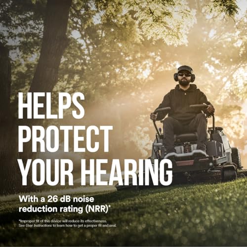3M Safety 3M WorkTunes Connect + واقي سمعي لاسلكي بالطاقة الشمسية مع تقنية بلوتوث، حماية سمعية بتصنيف تقليل الضوضاء 26 ديسيبل - Image 3