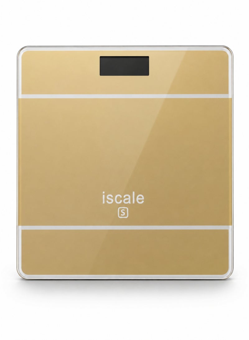 Digital Bathroom Weighing Scale 180KG LCD Display Tempered Glass Body Weight Scale with Auto On/Off Kg/Lb - Image 1