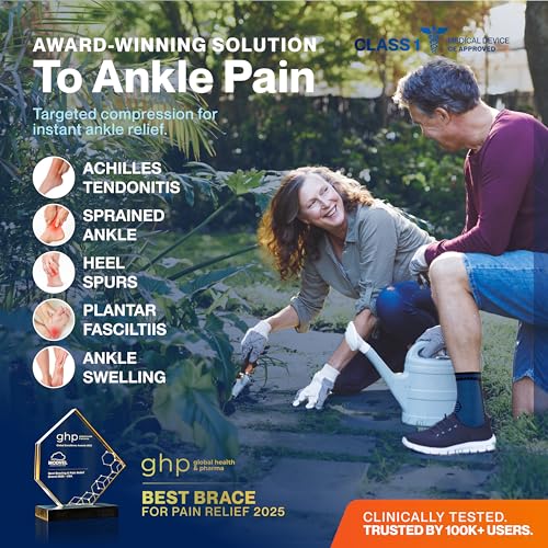 Modvel Foot & Ankle Brace Socks for Sprained Ankle Compression Sleeve - Plantar Fasciitis Relief Brace, Foot Support for pain Women & Men - Tendonitis & Arthritis Feet Sleeve, Stabilizing Ankles Wrap - Image 2