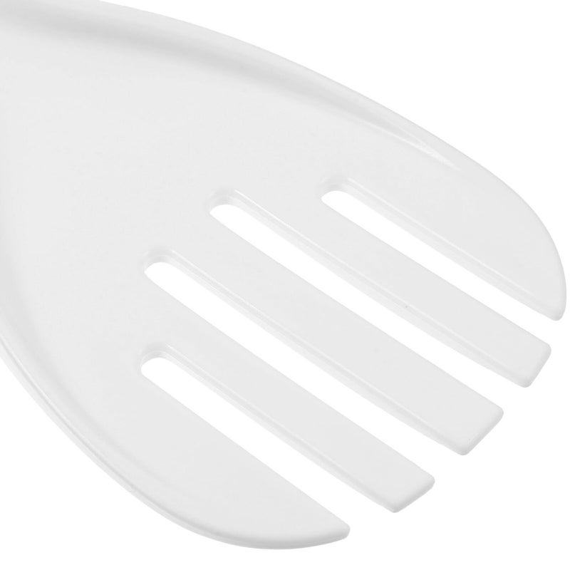 Thickened White Plastic Rice Spoon Set 2 Pcs Sturdy Non Stick Kitchen Utensil - Image 4