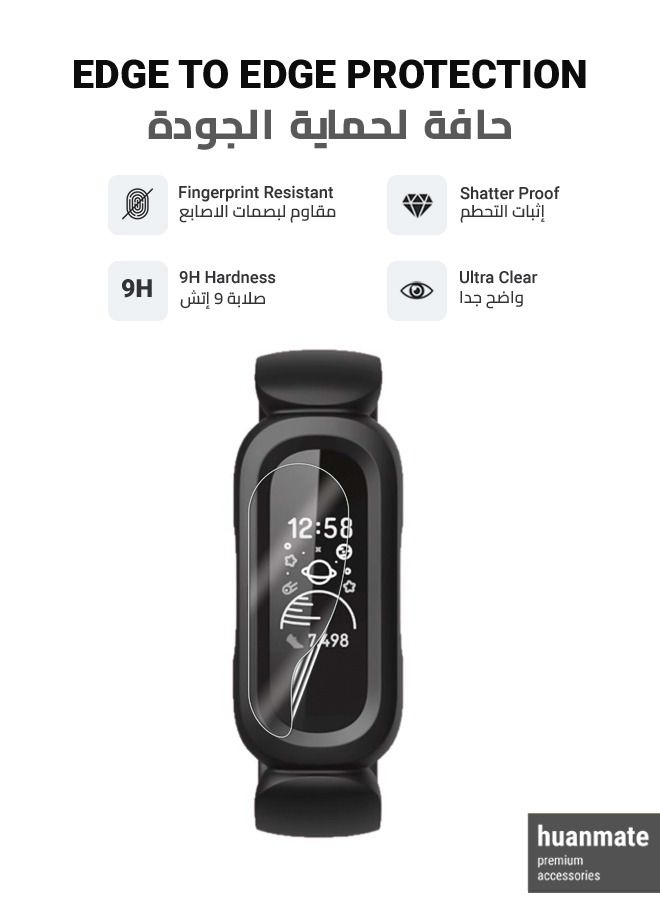 huanmate Screen Protector For FitBit Ace 3 Clear  - Image 2