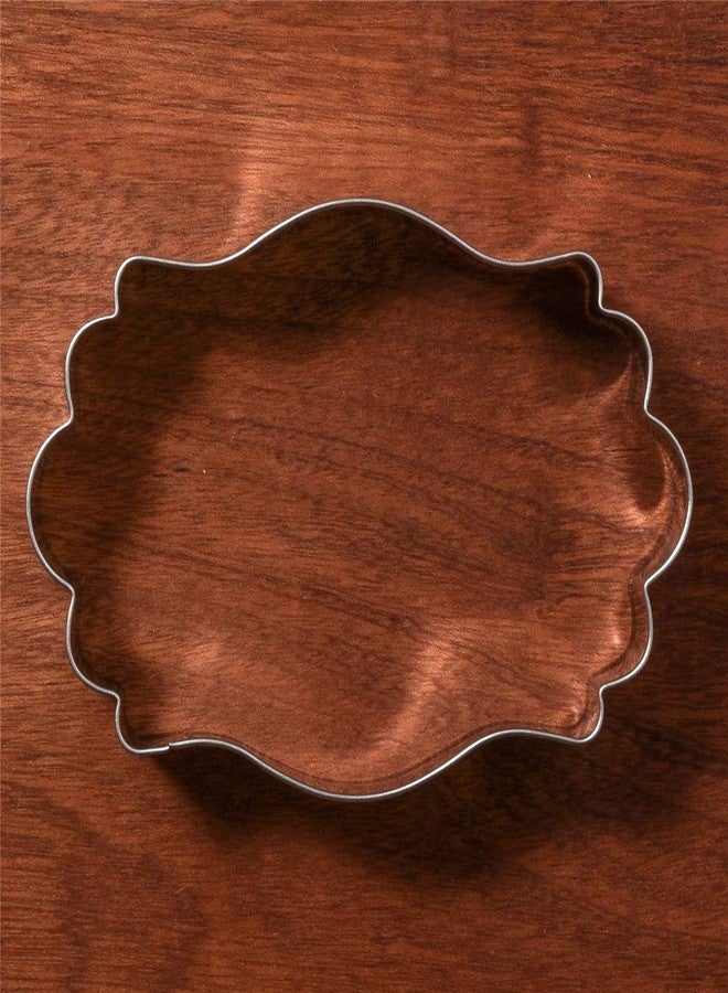 LILIAO قطاعة بسكويت على شكل لوحة من LILIAO، قطاعة بسكويت بإطار فاخر لحفلات الزفاف - 4.56 × 2.95 بوصة - ستانلس ستيل - Image 4