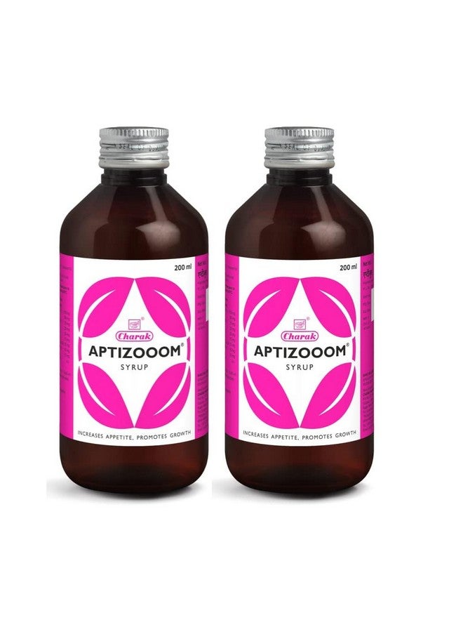 Charak شراب شراك فارما أبتزوم لزيادة الشهية الصحية - 200 مل (عبوة من 2)  - Image 1