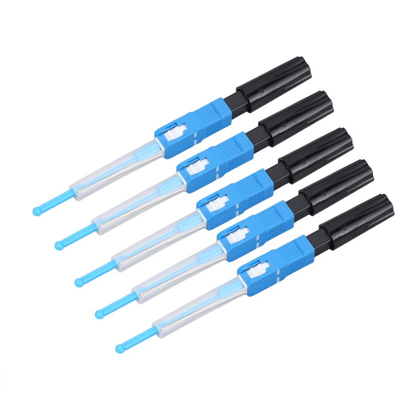 Hot Melt Fiber Optic Connector 0.9 2.0 3.0mm Fiber Diameter - Efficient Connectivity Splicing in 90 Seconds - Triple Ring Ceramic Core for Single Mode Fiber - Image 2