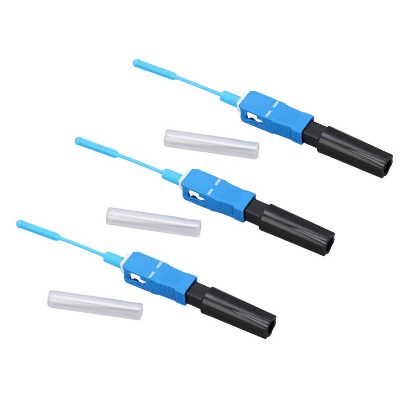 Hot Melt Fiber Optic Connector 0.9 2.0 3.0mm Fiber Diameter - Efficient Connectivity Splicing in 90 Seconds - Triple Ring Ceramic Core for Single Mode Fiber - Image 5