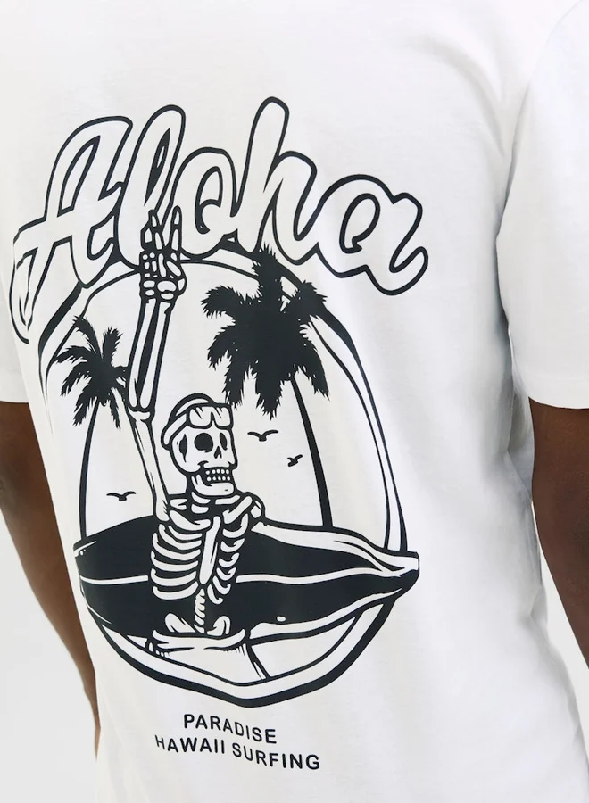 JACK & JONES Jack & Jones Graphic Print Short Sleeve T-Shirt