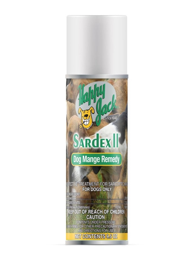HAPPY JACK Sardex Mange Treatment for Dogs - Odorless & Stainless Itch Relief for Skin Irritations Including Severe Mange, Hot Spots, Fungi, Allergies, Eczema (9.5 oz) - Image 1
