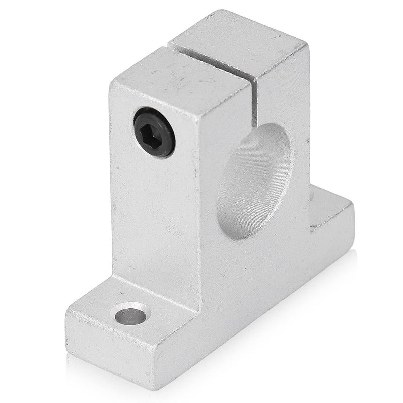 Aluminum Alloy Linear Rail Support for 25mm Rod Shaft, Vertical SK25 Guide Rail Bracket, Compatible with Electronic Equipment Drive Shafts and Struts, 4 Pieces - Image 5