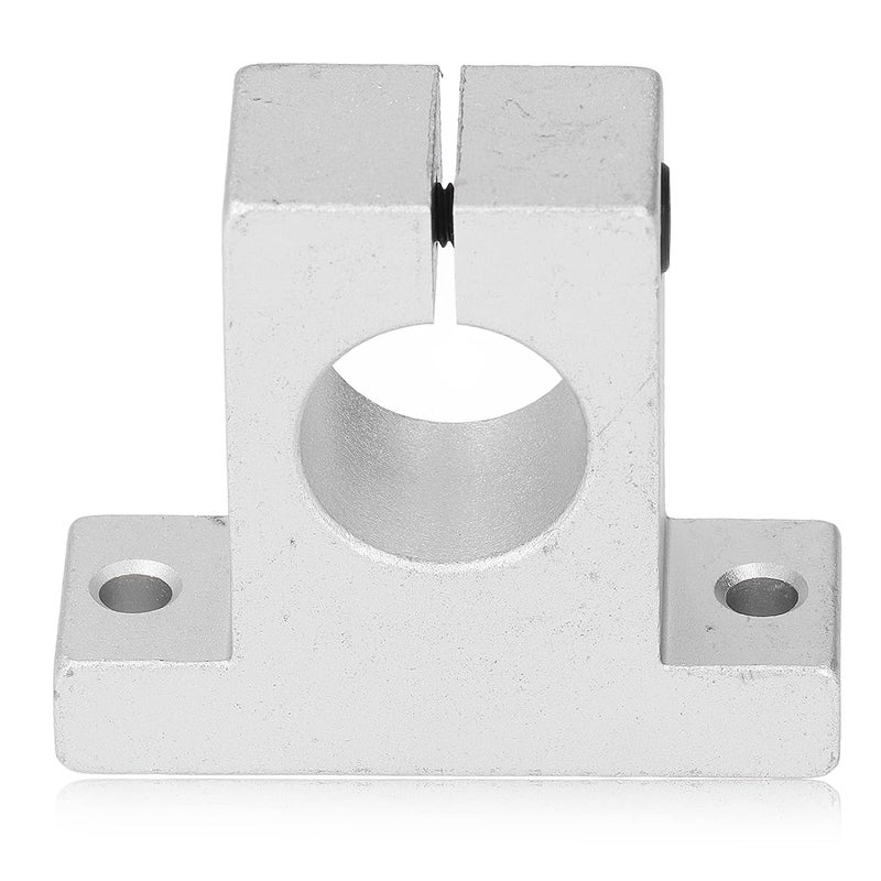 Aluminum Alloy Linear Rail Support for 25mm Rod Shaft, Vertical SK25 Guide Rail Bracket, Compatible with Electronic Equipment Drive Shafts and Struts, 4 Pieces - Image 1