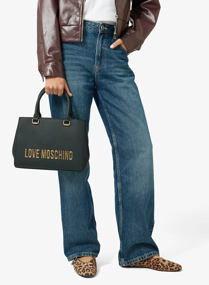 Love Moschino  Bold Love GRS PU Satchel for Women | Best Price UAE