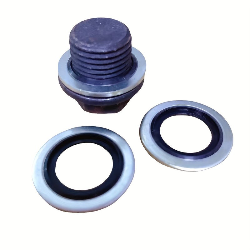 10 Pcs Car Oil Sump Drain Plug Sealing Washer Ring Compatible With Renault Clio Duster Espace Fluence Logan Megane Avantime Dokker - Image 1