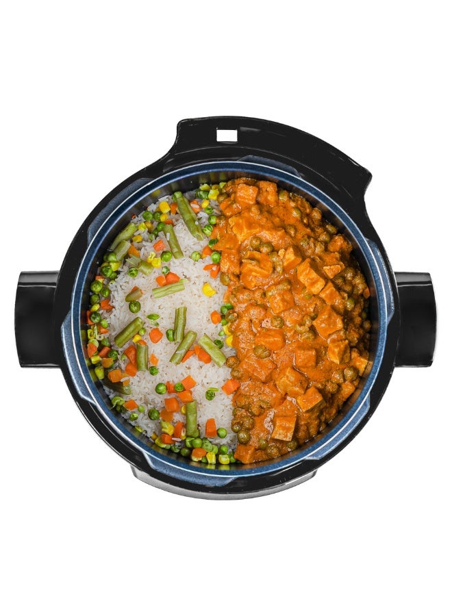 KENWOOD Electric Pressure Cooker 6L Smart Steam Pot 16-in-1 Multifunctional Programmable Multicooker, Steamer, Rice Cooker, Slow Cooker, Saute Pot, Soup, Yogurt, Cake & More 6 L 1000 W PCM90.000BK Black - Image 4