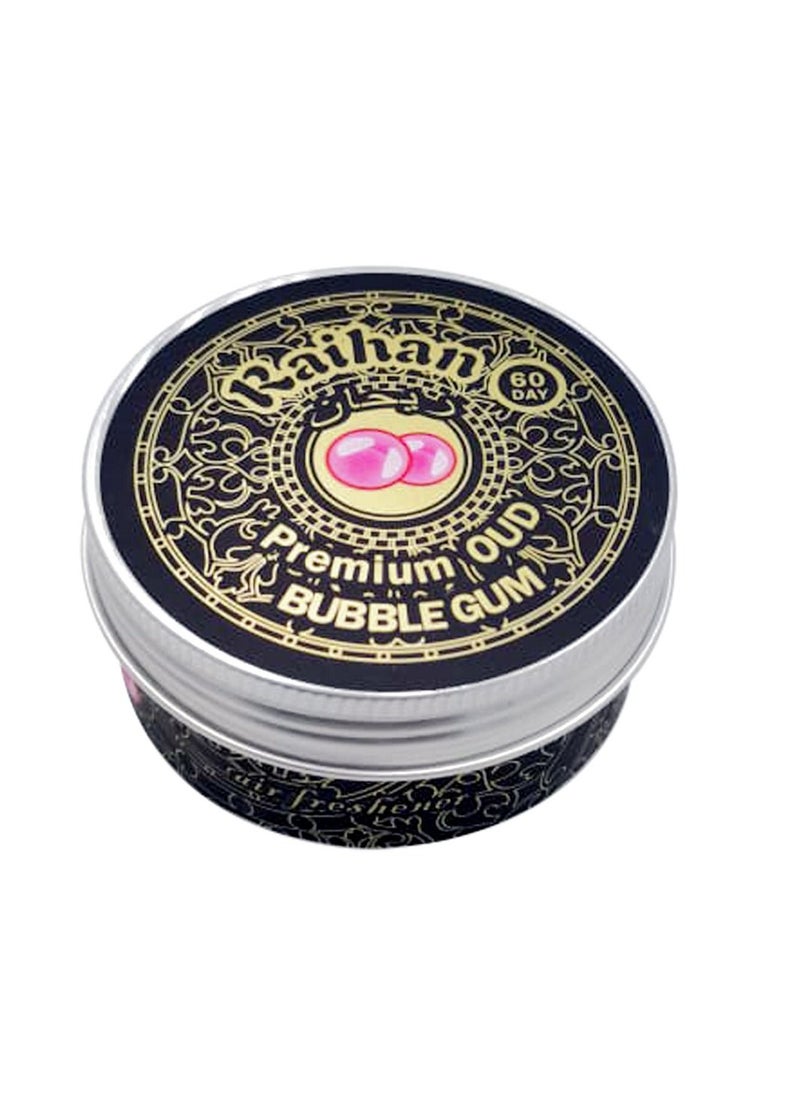 Raihan - Bubblegum Oud Series Premium Car Air Freshener Organic Spices 42g - Image 1