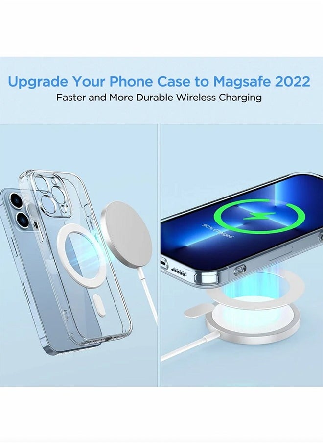 Generic Magnetic Adapter Ring 2 Pack, Universal Magnet Sticker Compatible with Magsafe Accessories Wireless Charging  - Image 3