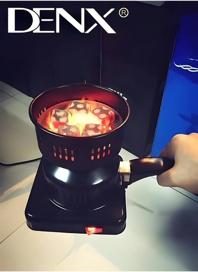 Denx Electric Charcoal Starter, Fire Burner Stove - Removable Handle - For Boiler Bbq, Fire Entry And Coal Burner - Image 2