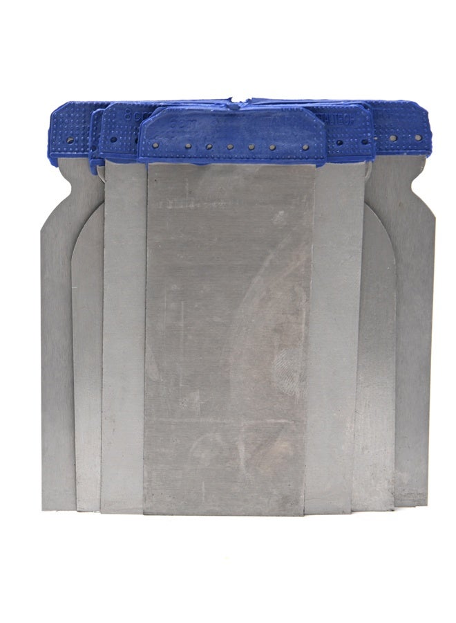 LAWAZIM Iron Scraper - 4 Piece - Multi Size Scraper and Putty Knife Set with Sharp Edges and Reinforced Top - Ideal for Paint Removal, Wallpaper, Tile, Plaster, Wood, and Cement Surfaces - Image 4