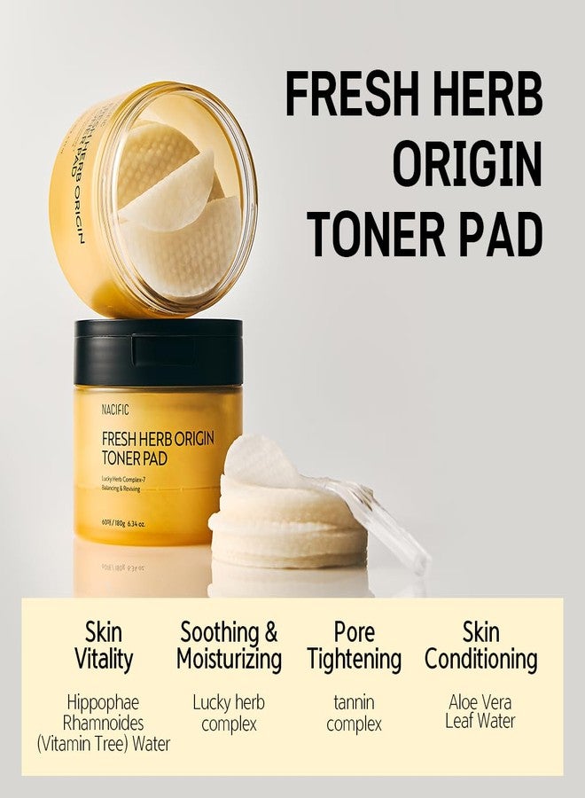 NACIFIC Fresh Herb Origin Cotton Facial Pads - Toner Pads 60 sheets for Radiance Hydration Skin's moisture barrier pH balance Exfoliating Korean skincare for All skin types - Image 3