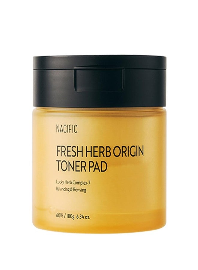NACIFIC Fresh Herb Origin Cotton Facial Pads - Toner Pads 60 sheets for Radiance Hydration Skin's moisture barrier pH balance Exfoliating Korean skincare for All skin types - Image 1
