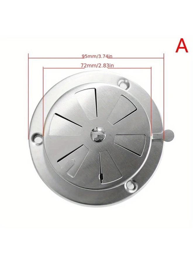 Model B 95 125mm Adjustable Stainless Steel Air Vent Grille For BBQ Oven Stove - Image 4