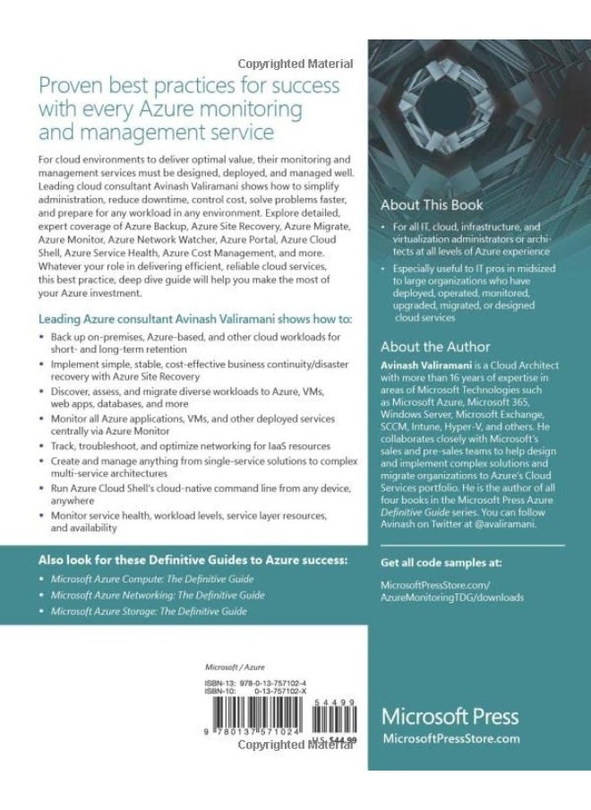 null - Microsoft Azure Monitoring & Management: The Definitive Guide - Image 1