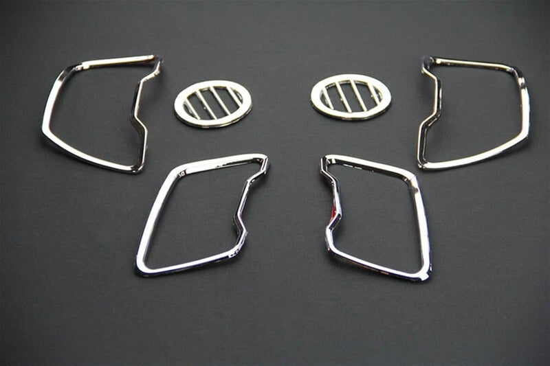 QASULER ABS Chrome Air Vent Decoration Trim for Kia Sportage R - Image 1