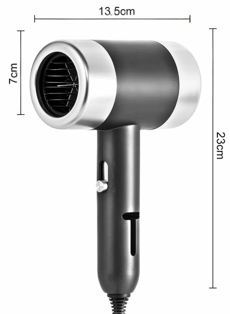 Generic 1600W Professional Ionic Hair Dryer -Lightweight And Powerful Fast Drying Blower Hair Dryer with Low Noise for Perfect Styling  - Image 2