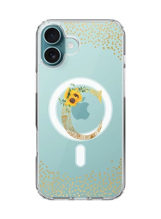 For iPhone 16 Plus Case [Compatible with MagSafe] Slim Magnetic cover Clear Phone Case - Custom Monogram Mandala Floral - C (Clear ) - pzsku/Z5F9773C3EDDB33F0FFF2Z/45/_/1730709589/2b9b2812-9ed1-4d4e-b709-ec7b8c42e148