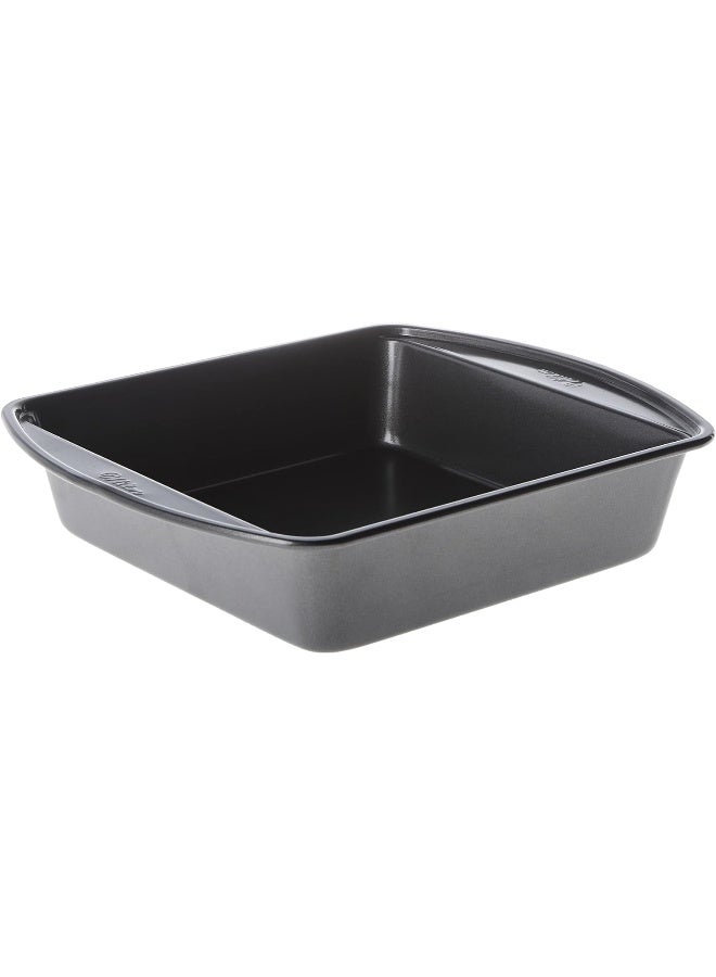 Wilton Perfect Results Premium Non Stick Bakeware Square Cake Pan 8 Inches - Image 1