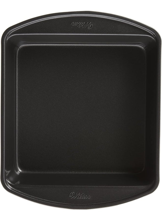 Wilton Perfect Results Premium Non Stick Bakeware Square Cake Pan 8 Inches - Image 4