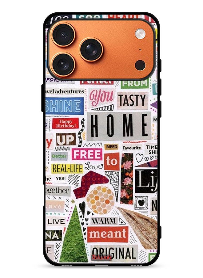 Tolwak Apple iPhone 17 Pro Max Protective Case Cover Meant Original Stickers - Image 1