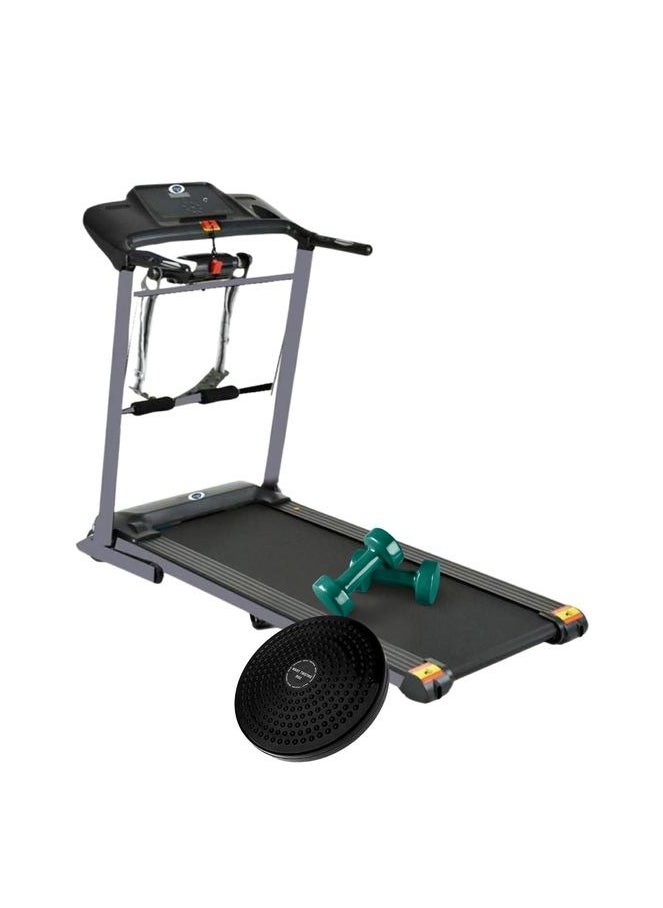 Super Active Super Active Multi-use Electric Treadmill - 120 Kg - Black 
