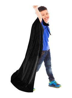 GGEROU Kids Velvet Hooded Cloak for Cosplay Party Dress Fancy Dress Costume Accessory, Unisex Childrens Hooded Cloak  - Image 3