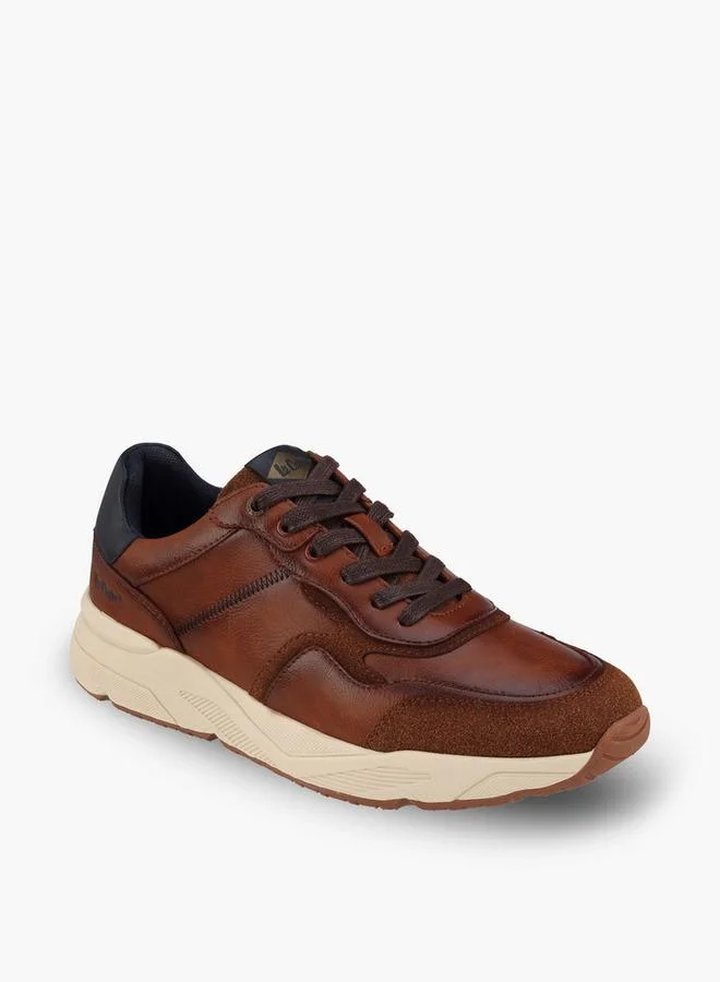 لي كوبر Men'S Panelled Lace-Up Sneakers