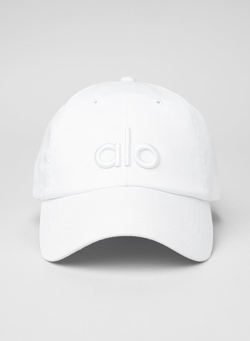 alo solid color baseball cap, adjustable sun protection couple cap, neutral casual gym running sun hat