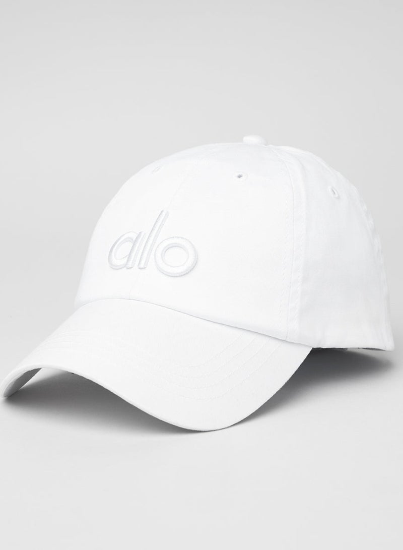 alo solid color baseball cap, adjustable sun protection couple cap, neutral casual gym running sun hat