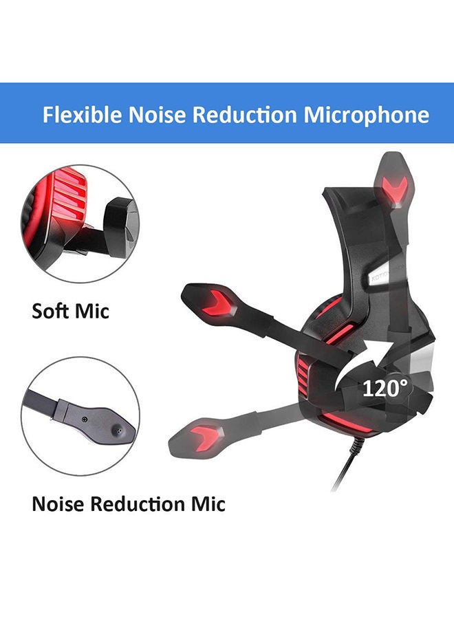 NIBEMINENT G7500 Over-Ear Gaming Headphones With MicFor PS4/PS5/XOne/XSeries/NSwitch/PC - Image 4