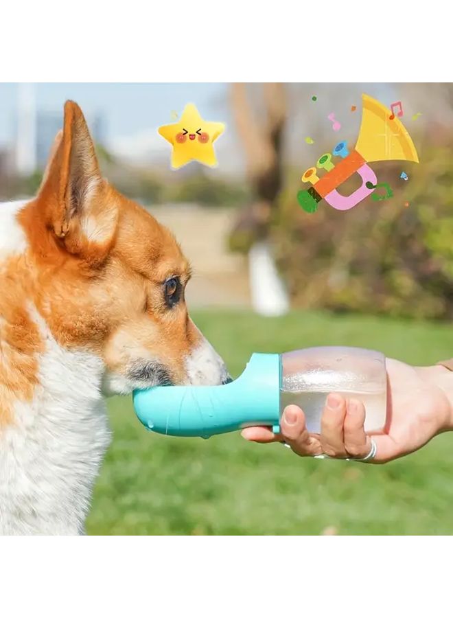 Portable Pet Water Dispenser Random Color Lightweight One Hand Operation For Dogs Cats Walking Hiking - Image 1