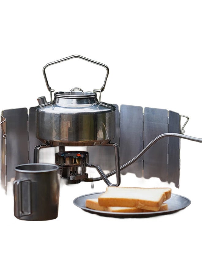 Fire-Maple Aluminum Alloy Portable Stove Windshield, Outdoor Cooking Utensil Folding Windproof Cover, Kitchen Oil-Proof Shield 510 - Image 3