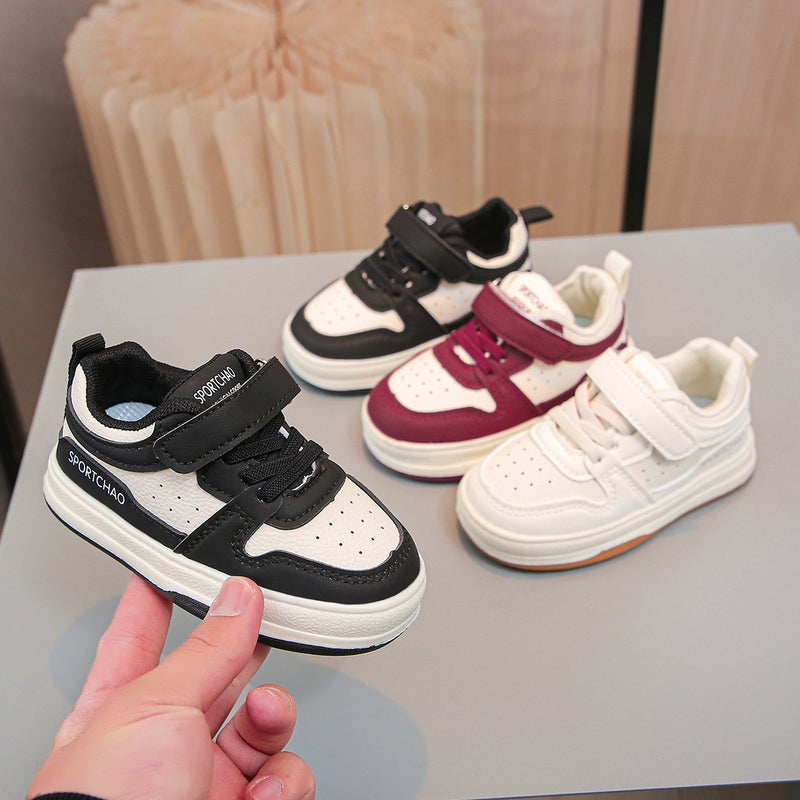 Children'S Shoes Spring Spring Children'S Sneaker Boys' Baby Shoes White Shoes Girls' Board Shoes Soft Sole Toddler Shoes - Image 3