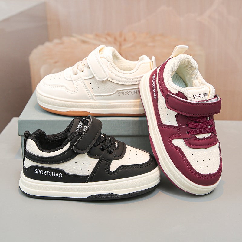 Children'S Shoes Spring Spring Children'S Sneaker Boys' Baby Shoes White Shoes Girls' Board Shoes Soft Sole Toddler Shoes - Image 2