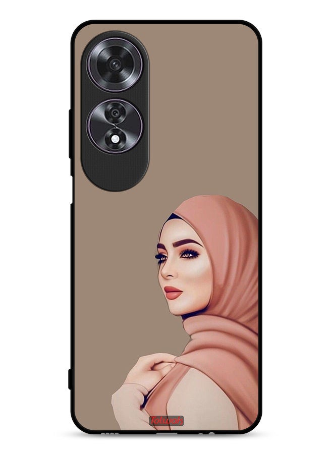 Tolwak Oppo A60 Protective Case Cover Beautiful Hijab Girl - Image 1