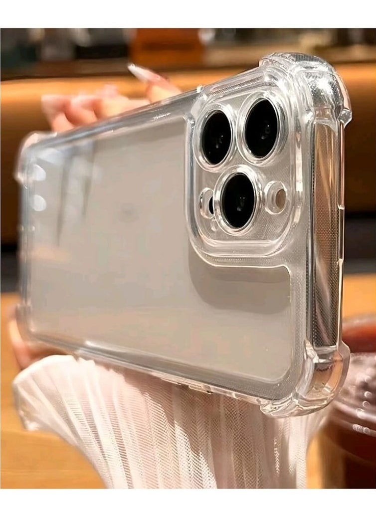 Generic - Clear Case Cover Full Covered Anti Scratch Acrylic Shockproof For Apple iPhone 16 Pro Max 6.9 - Image 1