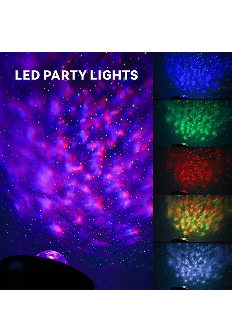 LED Star Light Projector,Baytion Starry Night Lights & Rotating Ocean Wave Music Projection Lamp with Remote Control Bluetooth Speaker for Kids Room Bedroom,Living Room Decoration - Image 3