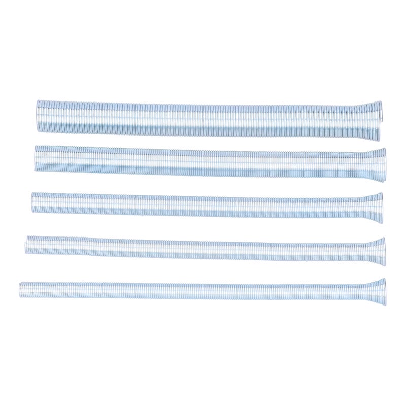 Spring Tube Bender 6-Piece Tool Steel Set - Super Elasticity Pipe Bending Tool for HVAC Refrigeration Plumbing DIY Projects - Image 3