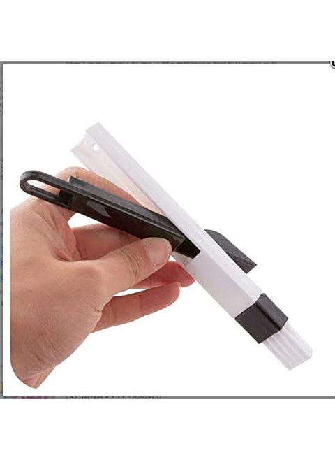 Ekdant Window Groove Frame Cleaning Brush and Dust Cleaning Brush for Window Slot Keyboard with Mini Dustpan Door Track Cleaning Brushes Dust Cleaner Tool for All Corners Edges and Gaps
