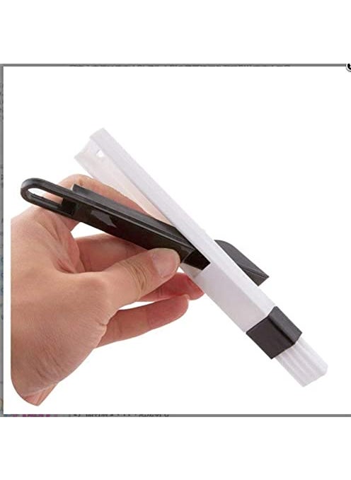 Ekdant Ekdant Window Groove Frame Cleaning Brush and Dust Cleaning Brush for Window Slot Keyboard with Mini Dustpan Door Track Cleaning Brushes Dust Cleaner Tool for All Corners Edges and Gaps  - Image 1