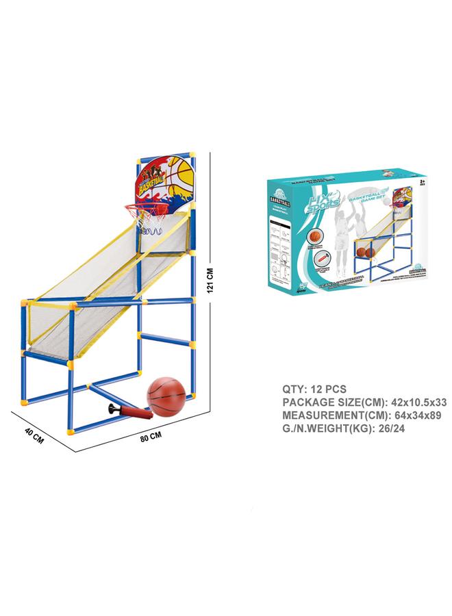 الأزرق جي دبليو <تدريب الرماية> لعبة رمية كرة السلة للأطفال في المنزل لعبة رمية الرماية الرياضية 3-6 سنوات - Image 3