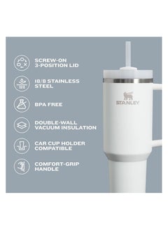 Stanley Stanley Quencher H2.0 FlowState Tumbler 40oz (Fog)  - Image 4